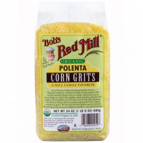 Bob's Red Mill, Organic, Polenta, Corn Grits, 24 oz (680 g)