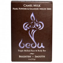 One with Nature, Triple Milled Face & Body Bar, Camel Milk Pearl Powder & Kalahari Melon Seed, 4 oz (113 g)